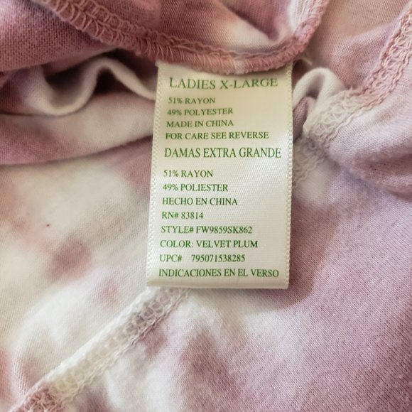 GreenTea Tie Dye Top - Picture 8 of 8